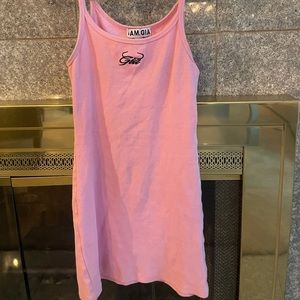 Pink I Am Gia mini dress